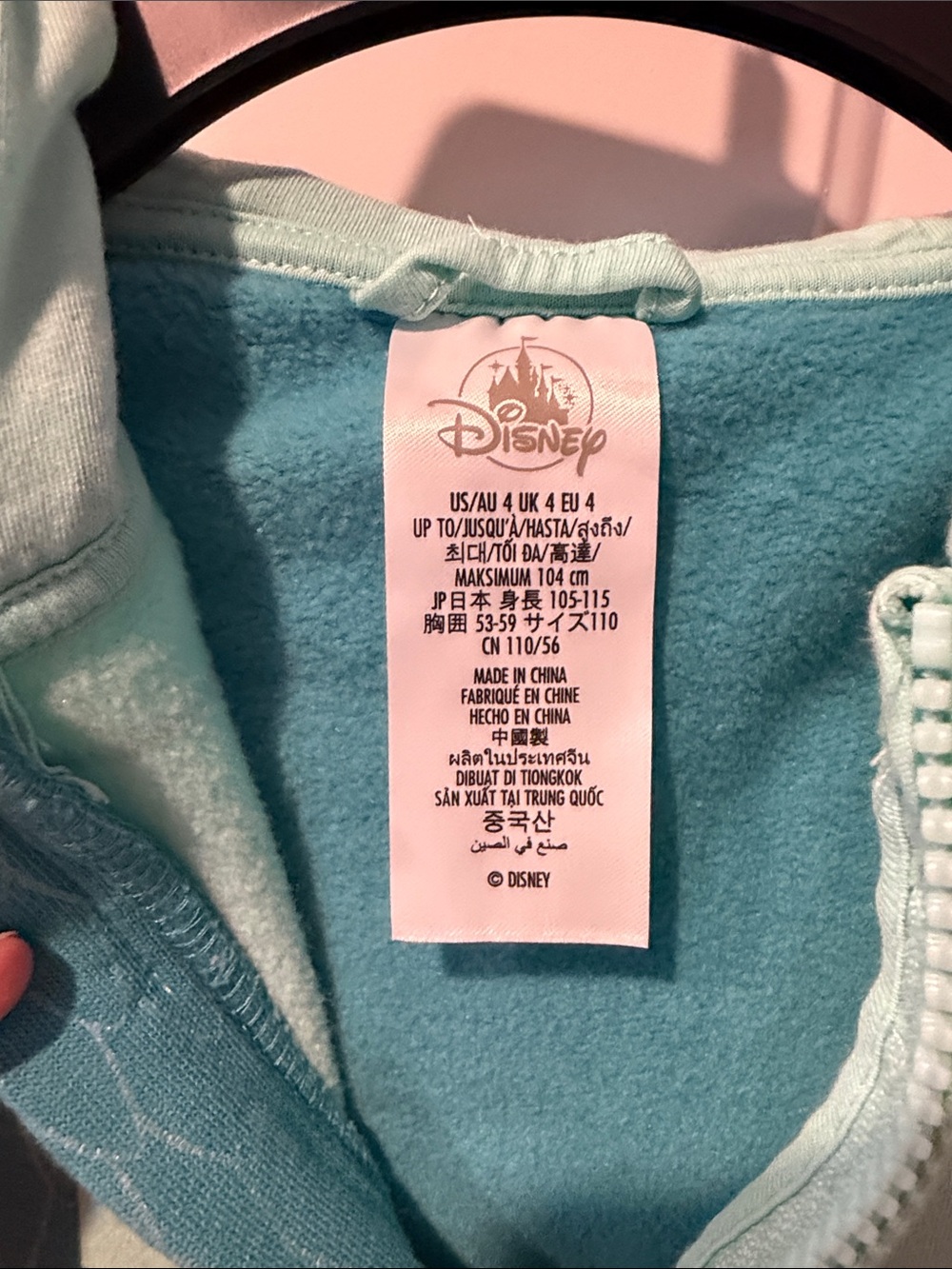 Disney’s Gary De'Snake 1/2 Zip Hoodie for Kids from the Zootopia 2-size 4 - Picture 3 of 5